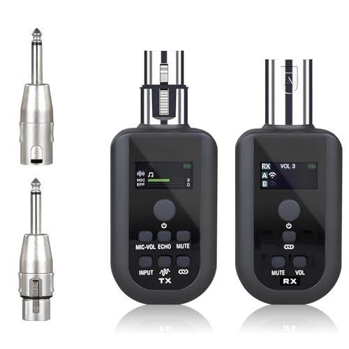Microphone XLR sans fil émetteur récepteur YARNOW adaptateur audio