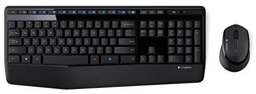 Logitech Wireless Combo MK345 with Full-Size Keyboard and Right-Handed Mouse (920-006481) [sAi]
