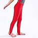Mens and Boys Gymnastics Pants Leotard Youth Ballet Tights Stirrup Pants for Dance Yoga Practice Athletic Red