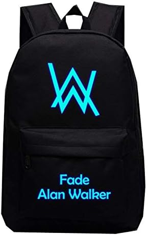 Alan Walker Luminous Backpacks Laptop Bag Bookbag Canvas Backpack for School