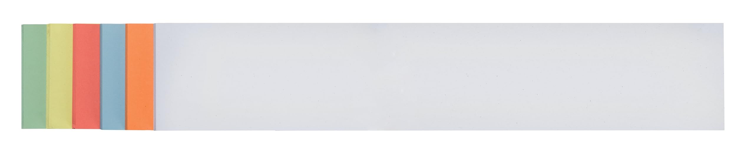 Franken UMZ 4510 99 Title Strips 9.5 x 54.5 cm 130 g/m² Pack of 100 Various Colours