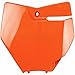 UFO Plastics - KT04063-127 - Front Number Plate, Orange