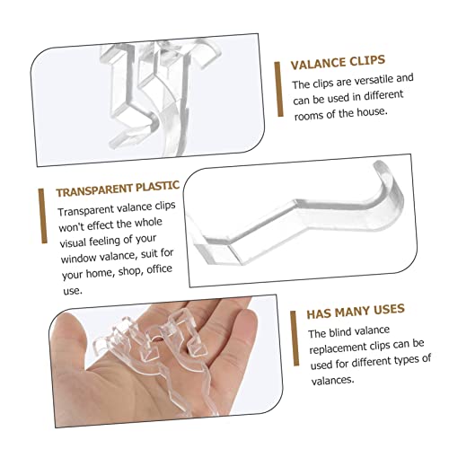Clip de store vertical transparent pour reparer facilement les fenetres