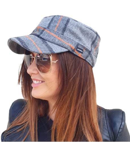 Casquette femme Farr aux finitions soignées en toile de coton premium