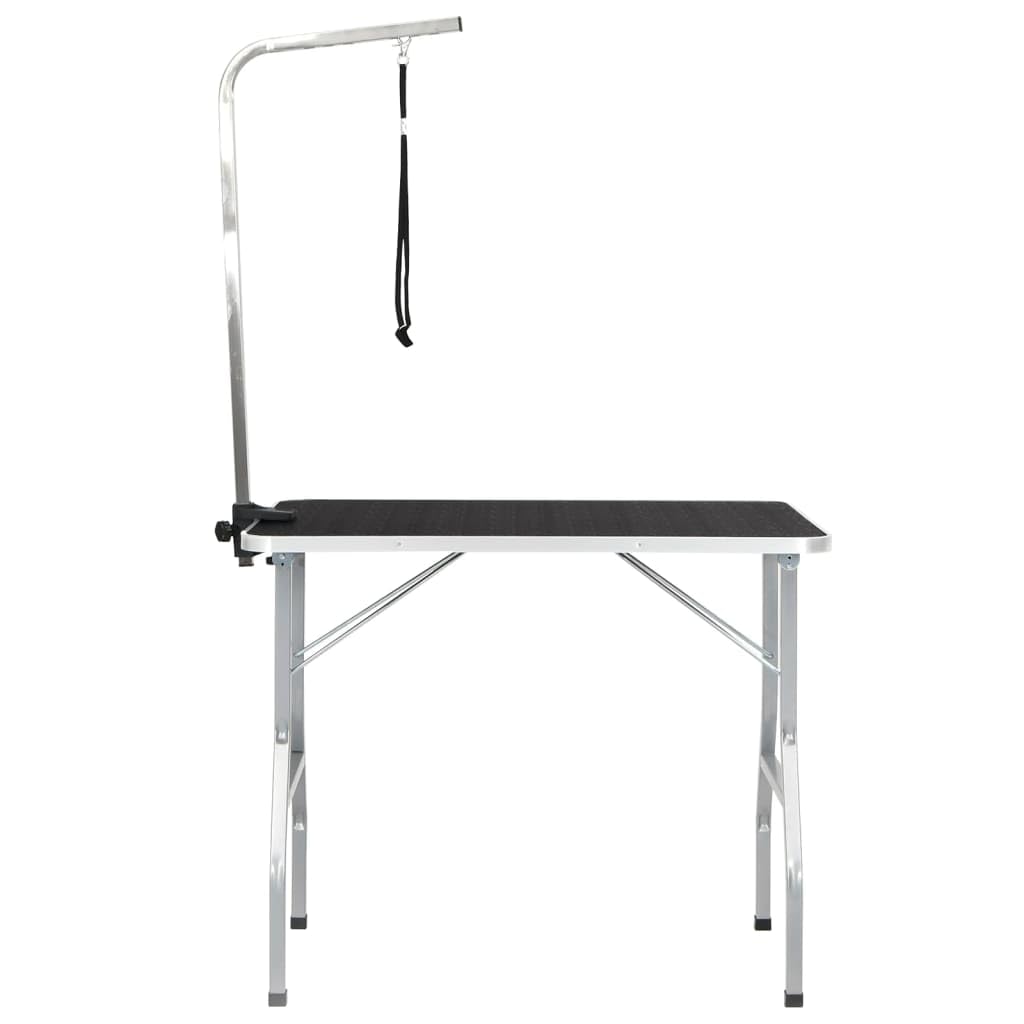 Tomostar Table de Toilettage pour Chien Pliante, Table de Tonte Ajustable pour Chiens Chats 1 Potence