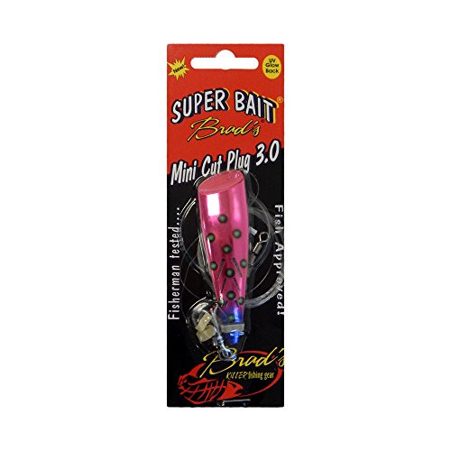 Brad's Super Bait Cut Plug and Mini Cut Plug - 3-Inch, Single Pack, Lady Bug