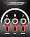 AVID POWER Electric Screwdriver Set Rechargeable 4V Cordless Screwdriver Kit with 44pcs Accessories, 5.65Nm Screw Gun, 5+1 Torque Setting, 2 Position Handle with LED Light