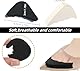 SDXCJY 8 Paar weicher Schaumstoff, verstellbare Schuhfüller, Zeheneinlagen für zu große Schuhe, Unisex, atmungsaktiv, weich, passend für Damen und Herren (8 Paar, Einheitsgröße)