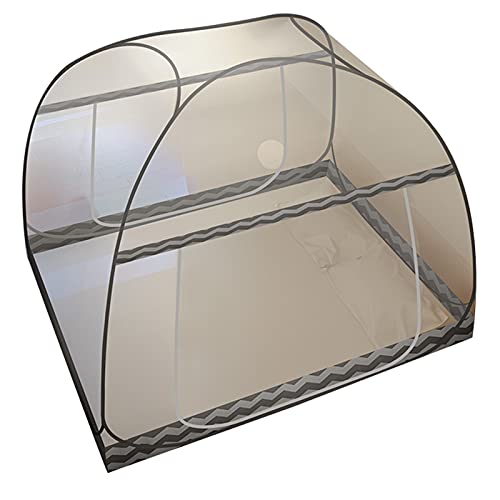 Moustiquaire lit double pop-up pour des nuits sereines en camping ou à la maison
