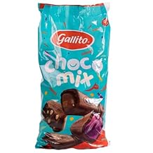 Gallito Choco Mix Large SIze - Assorted Costa Rican Chocolates Tapita, Guayabita, Milan, Mint Milan Imported Latin Candy Variety Ideal for Sharing or Gifts 1.3 kg / 45.8 oz