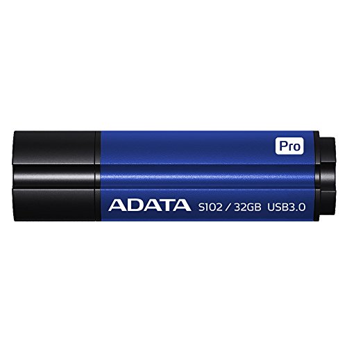 ADATA Superior Series S102 Pro, USB 3.0 Pen Drive, blau - 32 GB