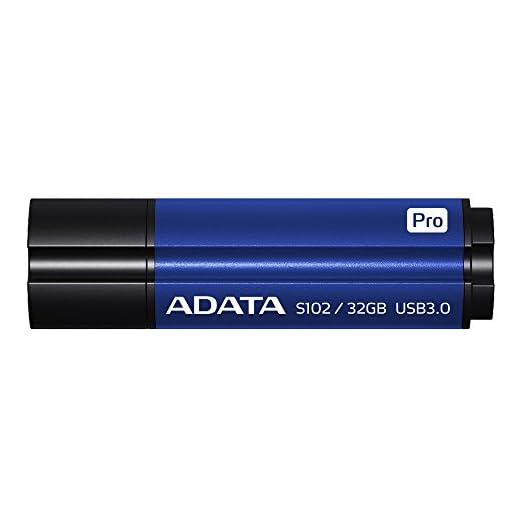 ADATA Superior Series S102 Pro, USB 3.0 Pen Drive, blau - 32 GB
