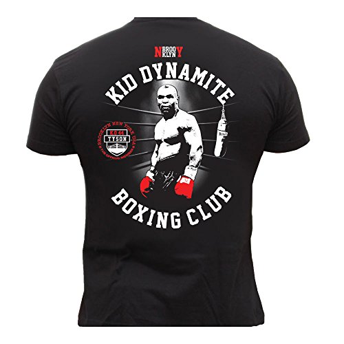 Dirty Ray Boxeo Kid Dynamite Boxing Gym camiseta hombre T-shirt K22C (L)