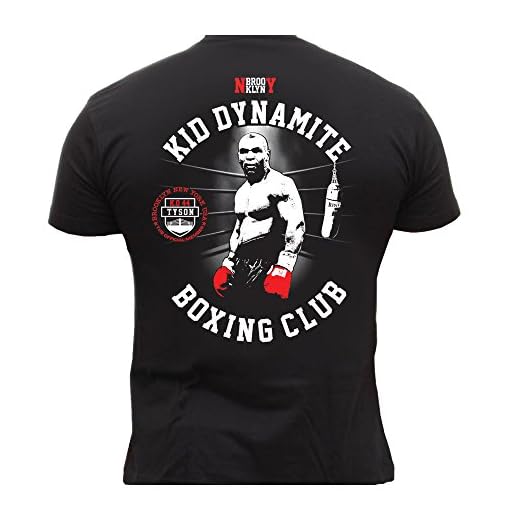 Dirty Ray Boxeo Kid Dynamite Boxing Gym camiseta hombre T-shirt K22C (L)