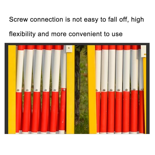 Barrière extensible rétractable en métal pour interdire un accès
