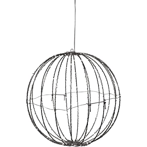 Alpine-Corporation-16-H-IndoorOutdoor-Foldable-Metal-Hanging-Ornament-with-Warm-White-LED-Lights