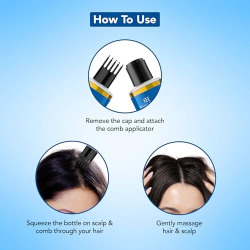 Image of Botanic Hearth 100% Pure Rosemary & Castor Oil for Hair Growth | Stimulates Growth, Boosts Thickness, and Nourishes Scalp | 150 ml