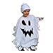 Riou Halloween Kostüm Kinder Baby Junge Mädchen Fasching Karneval Party Cospaly Costume 3D Vivid Quaste Mantel + Hut Babykleidung Outfits Set (110, Weiß)