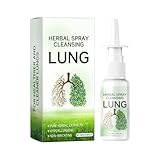 Spray Nasal Descongestionante | Producto para el Cuidado Respiratorio - Spray Calmante Para La Nariz - para Viajeros Oficina Hogar Nadadores Individuos Rutina Diaria Avión Gimnasio Fin de