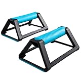 Lot de 2 barres de pompes pour entraînement homme et femme, poignées de pompes, équipem...