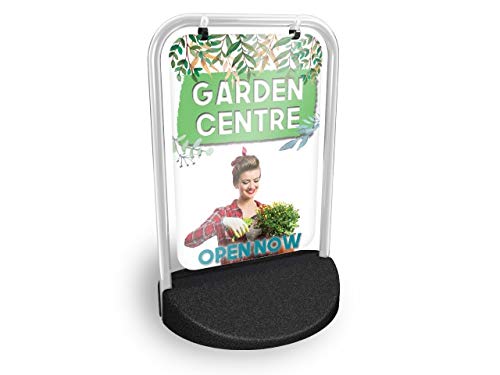 Garden Centre Eco Swinger Pavement Sign MEGA Listing Outdoor Street Advertising Display… — image 1