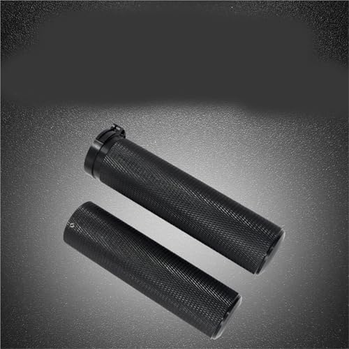 Poignées guidon moto aluminium 25 mm Sportster Touring Dyna