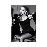 Ariana-Grande Poster sur toile pour chambre � coucher, bureau, chambre, cadeau, sans cadre, 30 x 45 cm