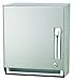 Bradley 2483-000000 Stainless Steel Surface Mounted Towel Dispenser, 12-1/4" Width x 15" Height x 10-3/8" Depth