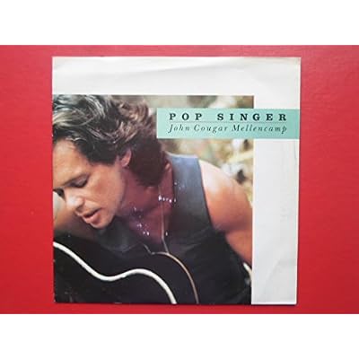 Mellencamp, John Pop Singer 7" Mercury JCM12 EX/EX 1989 picture sleeve, as John Cougar Mellencamp