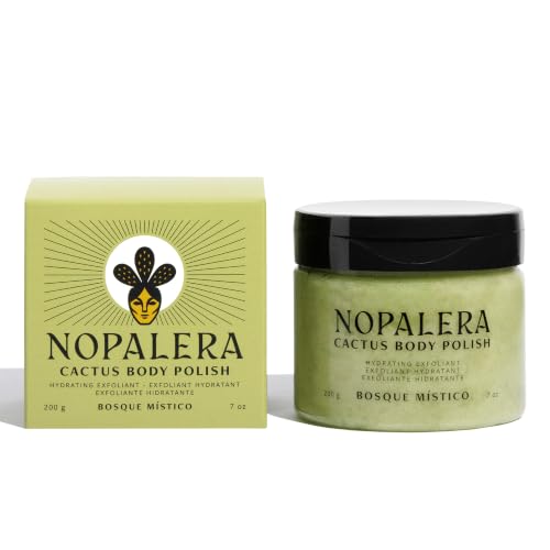 Image of Nopalera Cactus Body Scrub and Exfoliator, Bosque Mistico, 7 oz