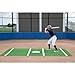 On Deck Sports Baseball & Softball Batting Mat – Durable Turf, Inlaid Batter’s Box, Throwdown Home Plate, Pro-Grade for Training & Games, 12' x 6'