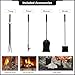 Amagabeli Fireplace Log Rack with 4 Tools 74 x 40 x 30 cm Fireplace Tool Set Large Capacity Firewood Rack Firewood Holder for Indoor Outdoor Storage Rack Tools