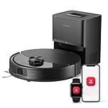 roborock Q10 S5+ Robot Vacuum Cleaner with Mop, 10,000Pa Suction, Self-Emptying, Anti-Tangle, LiDAR Navigation, Sonic Mopping & Auto-Lifting Mop, Smart Obstacle Avoidance, Ideal for Pet Hair