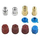 Résistant à la corrosion : fabriqué en métal résistant à la corrosion, ce kit garantit une durabilité durable sans s'user ou rouiller. Le design anti-fuite offre plus de sécurité.