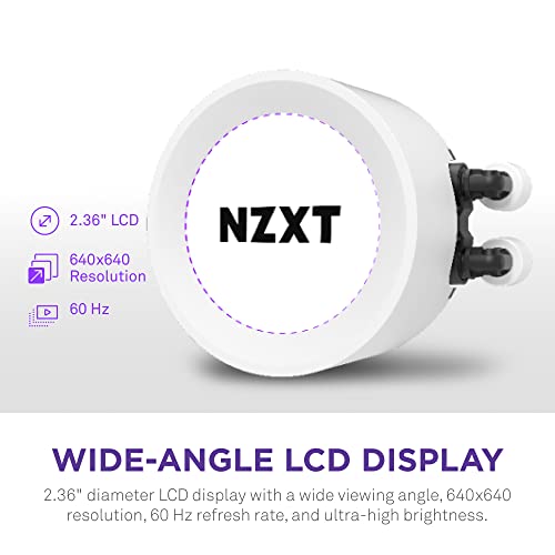 Image of NZXT Kraken Elite 360mm AIO CPU Cooler with 3 RGB Fans and Lian Li UNI Fan SL-Infinity 120 RGB Triple Pack White