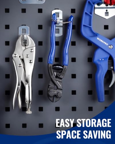 Image of WORKPRO 8-inch Mini Bolt Cutter with Recess and Spring, Blue