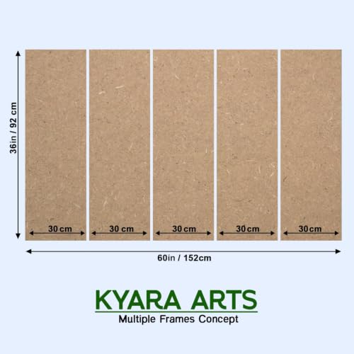 Image of KYARA ARTS Radha Krishna Wall Painting, Multicolor, 50 x 30 inch
