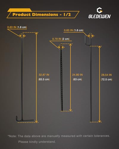 Image of Locking System & Lift Assist for Trailer Gates, Compatible with Utility Trailer Ramp and Tailgate, with 12 to 24 Inch Height Side Rail, 4 to 6 Feet Height & 6 FT 9 In Max Width Tail Gate or Ramp