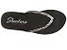 Produktbild Skechers Damen Meditation Shine Away Zehentrenner, Black Mitobuck/Multi Rhinestone, 40 EU