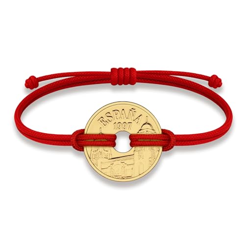 Image of HOBBY OF KINGS Good Luck Coin Bracelet | 18k Gold Plated Wristband | Handmade Jewelry for Collectors and History Lovers