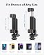 ATUMTEK Handy Adapter für stativ, Smartphone Stativ Adapter mit 2 Kaltschuh und 1/4 Zoll Gewinde, 360° und 180° drehbare handyhalterung,Handy Halterung für Kamera Halterung for iPhone,Samsung,Google