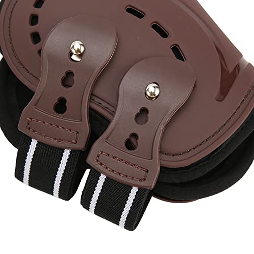 Botas de caballo protectoras de impactos para prevenir lesiones traseras 2
