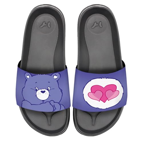 Popfunk Care Bears Harmony Bear Unisex Adult Slides Sandals Officially Licensed Hypd Slydr Switch™