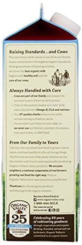 Organic Valley 0093966000917 Organic Milk, Whole, 32 Fl.Oz thumb #6