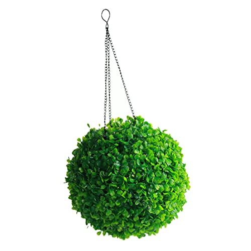 TOPPERFUN Artificial Plant Topiary Ball Solar Chandelier Led Lighted Topiary