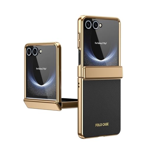 Protection Samsung Galaxy Z Flip 3 étui charnière cuir noir antichoc