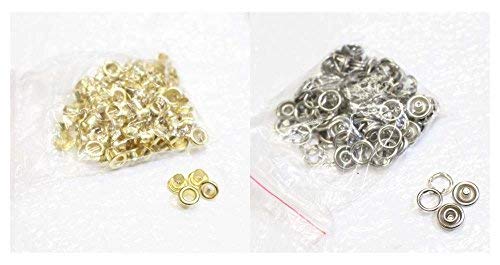 3 Pieces Revolving Hole Punch&Eyelet Plier &Press Snap Plier With Eyelets Grommets And Pliers (B) #TOP4