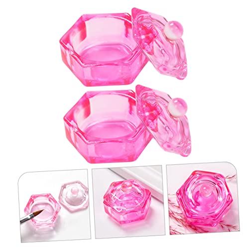 Platos Dappen para Manicura Acrílica 2 pzas. miniatura 2