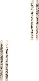 NOLITOY 4 Peças Pincel Spoolie De Sobrancelha Pincéis De Sobrancelha Lápis De Sobrancelha De Longa Duração Lápis De Sobrancelha Café Escuro Delineador Marrom Escuro Caneta De Sobrancelha