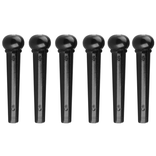 SUPVOX Acoustic Guitar Bridge Pin Pegs Guitar String Tuning Pegs 6pcs Set and Accessories